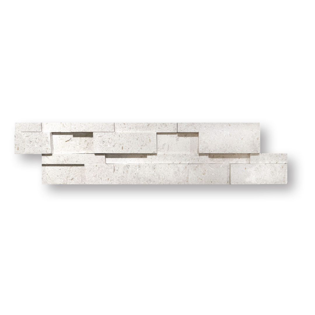 Platinum Ice Honed Ledger Mosaic