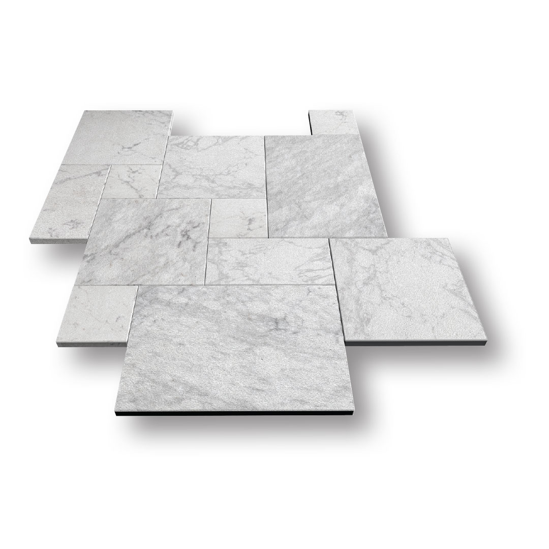 Argento Marble Blasted Paver