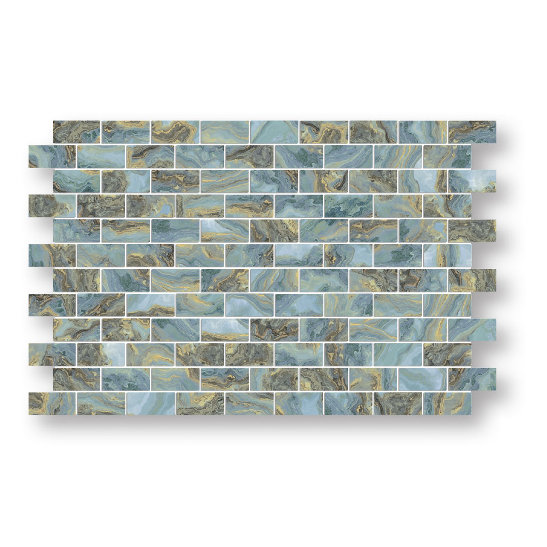 Cannes Glass Mosaic 1x2