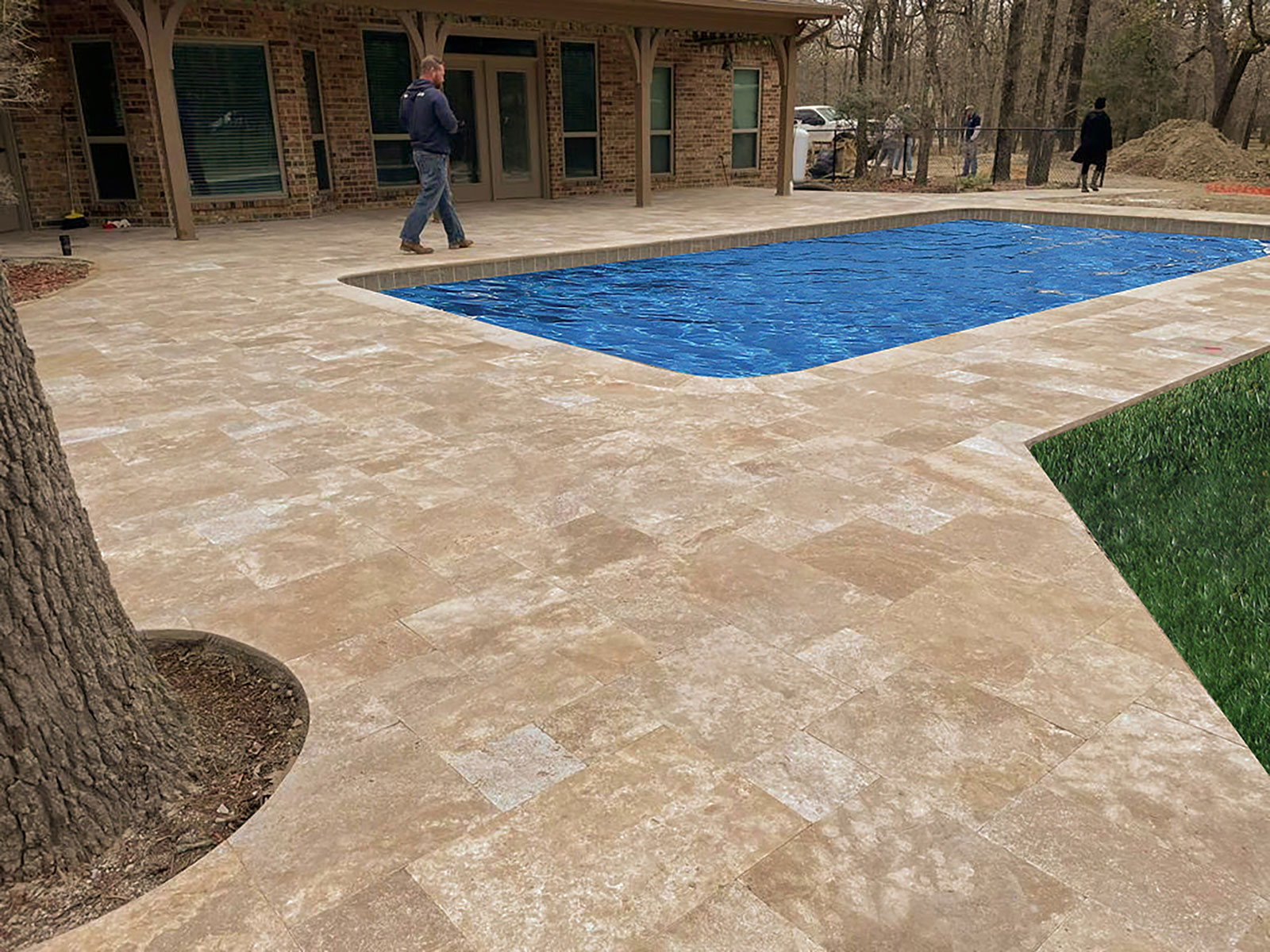 dark-walnut-travertine-tumbled-pavers