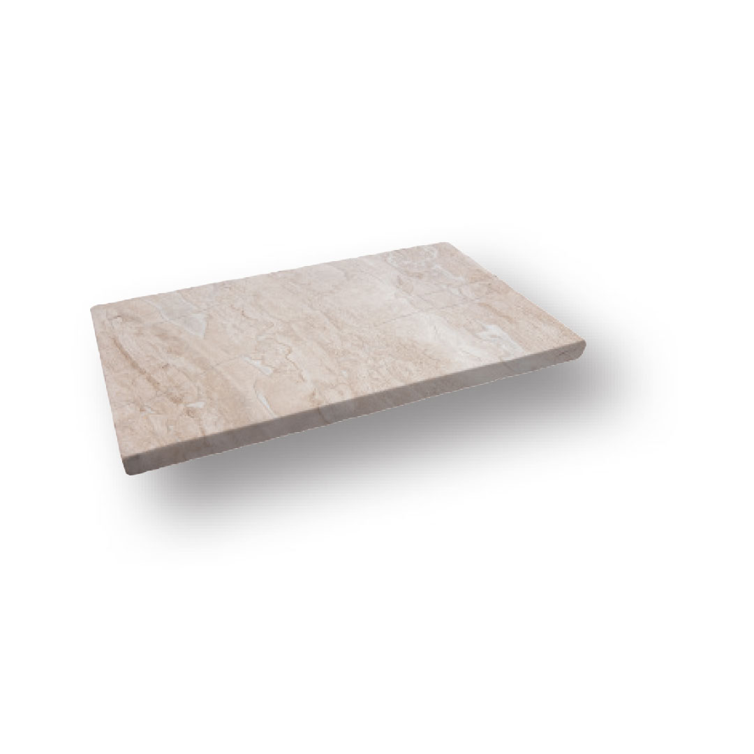 Diana Royal Marble Tumbled pool coping