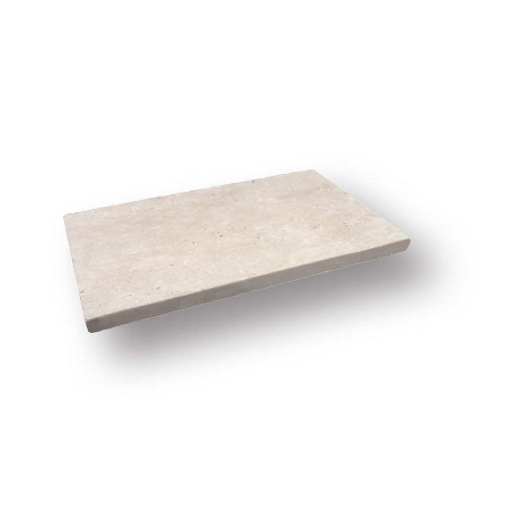 Ivory Travertine Edge Pool Coping
