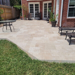 travertine pavers