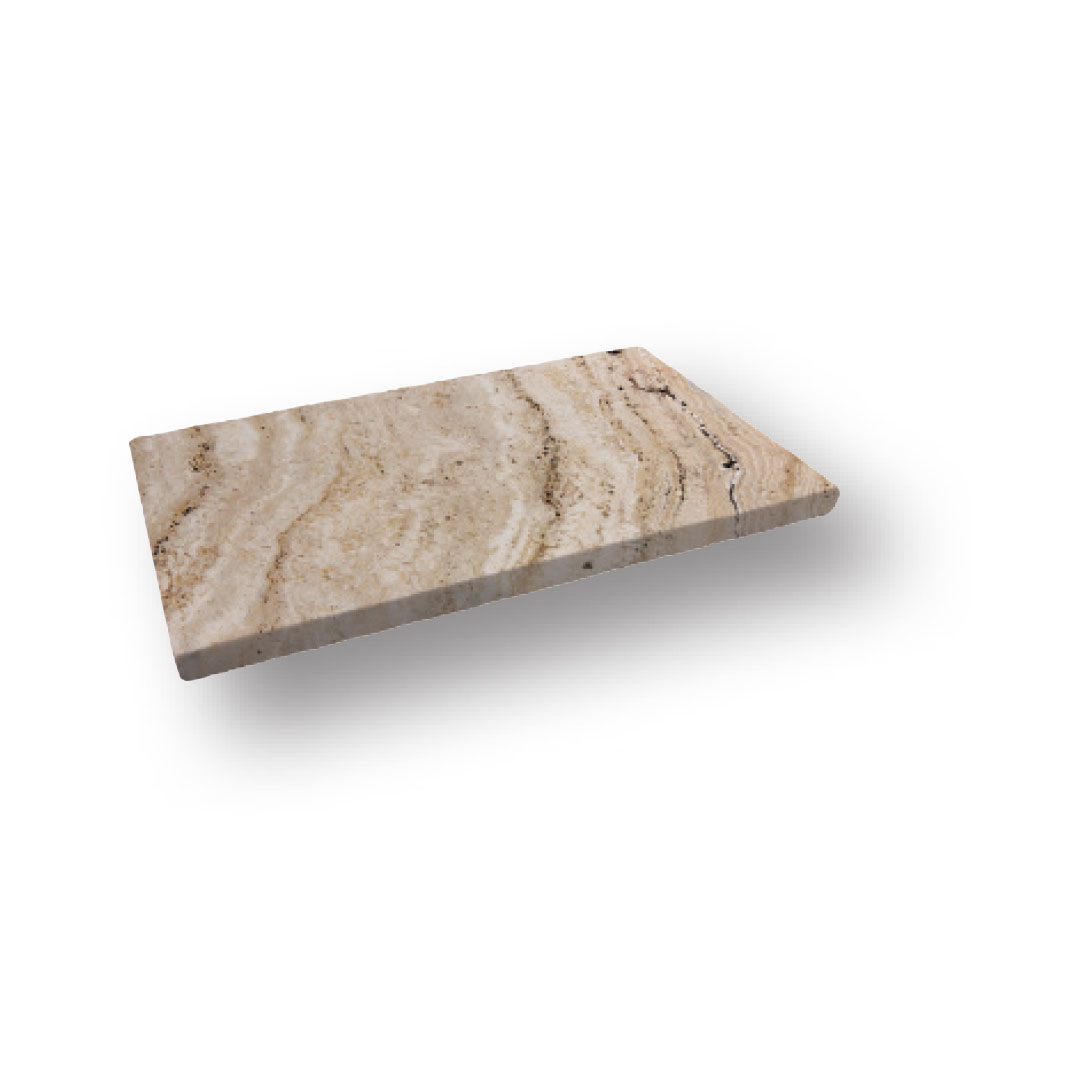 Leonardo Travertine Tumbled pool coping