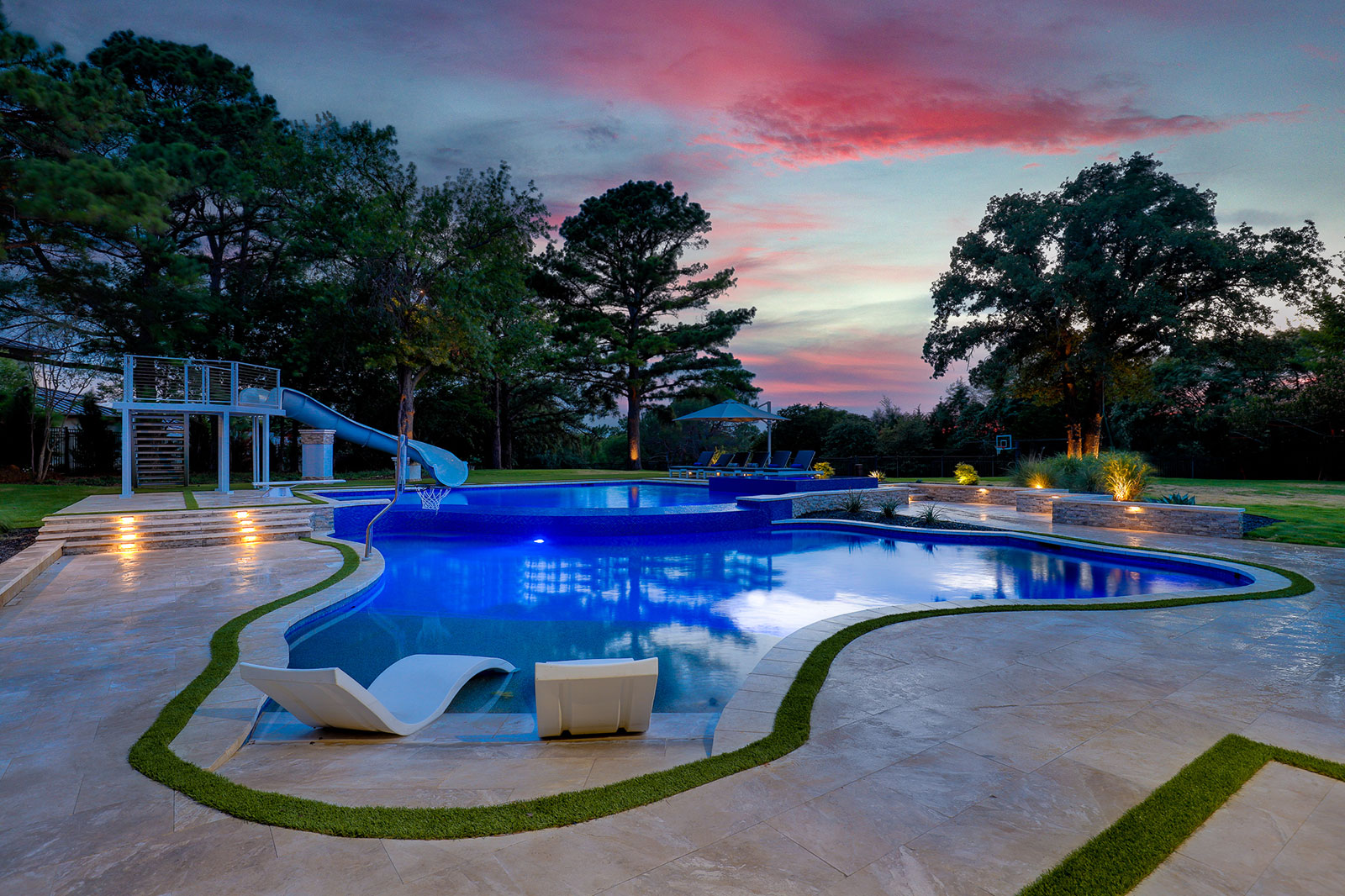 light walnut travertine