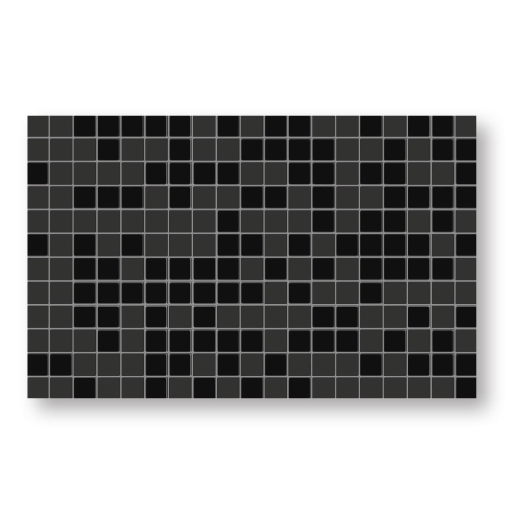 Artistic Blend Glass Mosaic 1x1