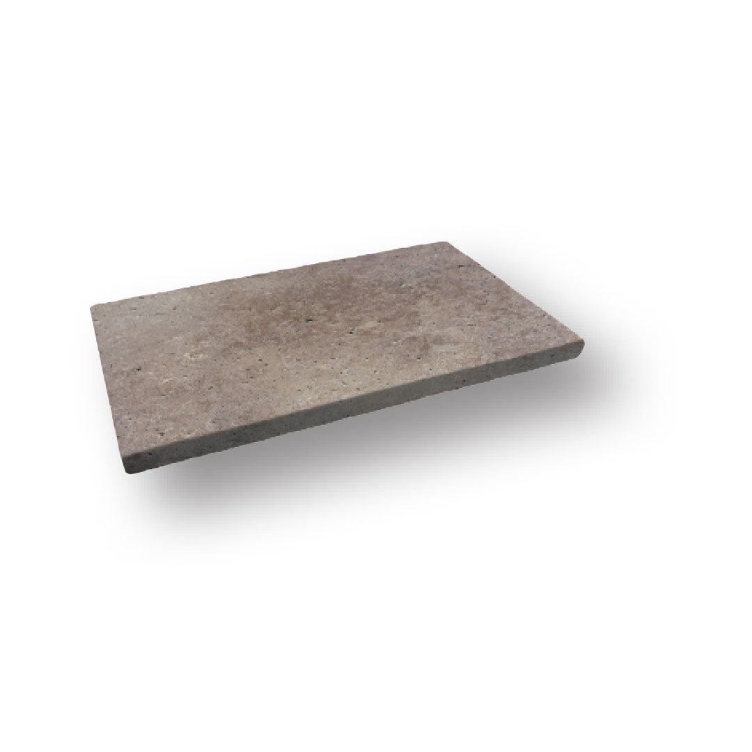 Noce Travertine Tumbled Pool Coping