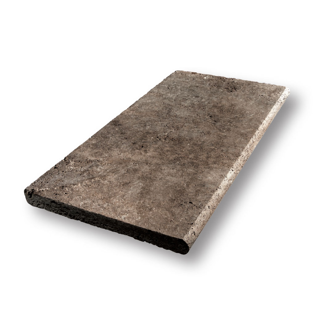 Noce Travertine Tumbled Pool Coping