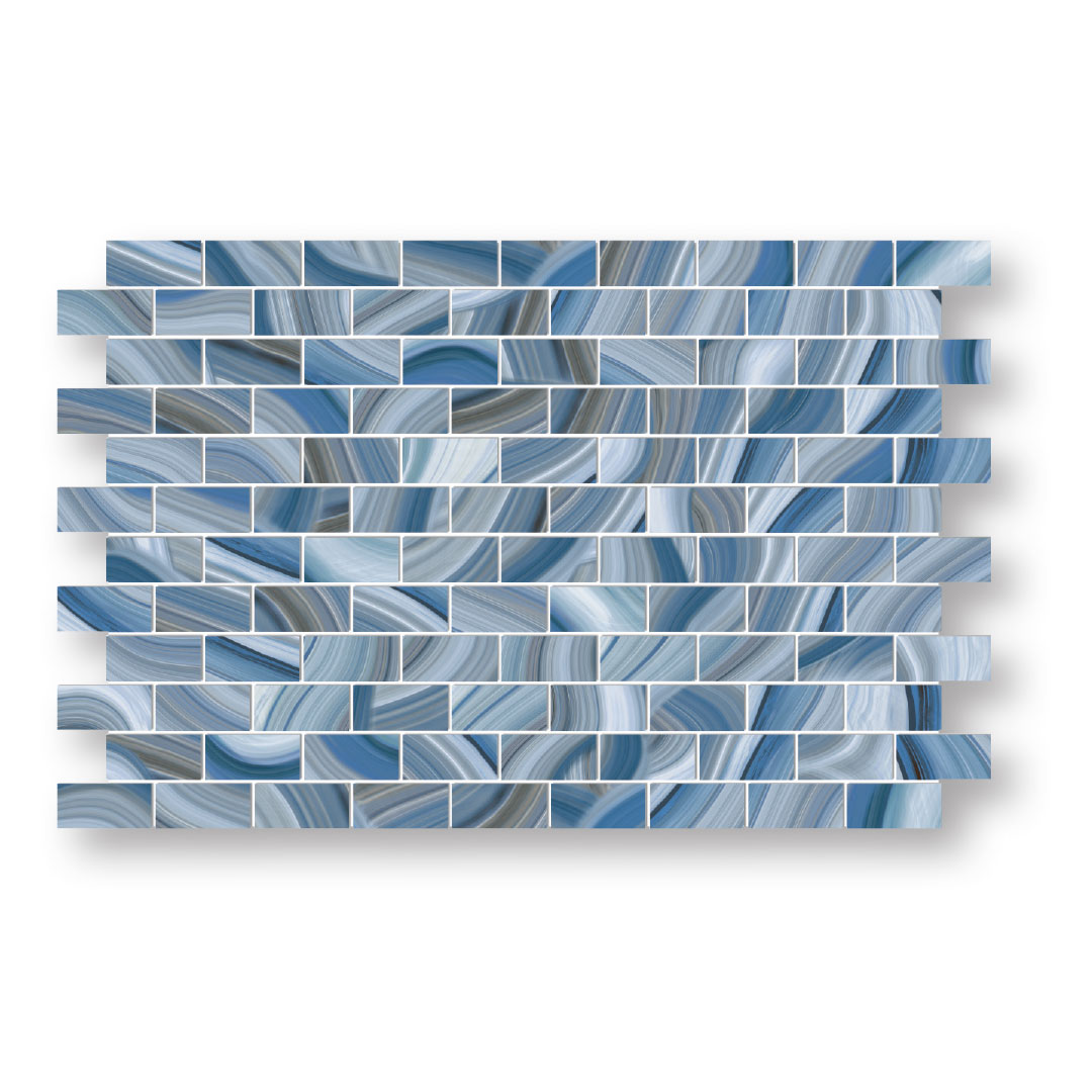 Rio Glass Mosaic 1x2