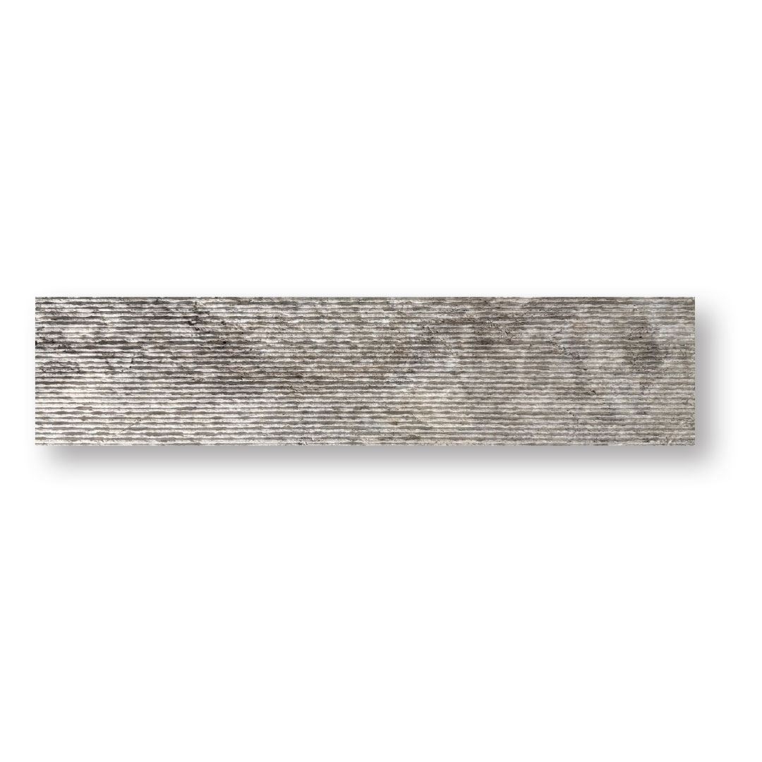 Silver Travertine Plank 6x24