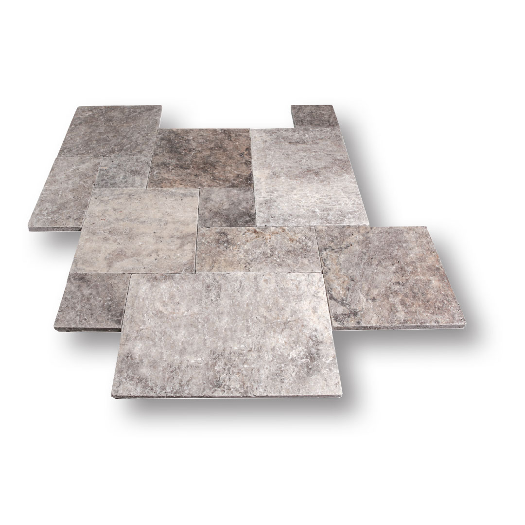 Silver Travertine Paver