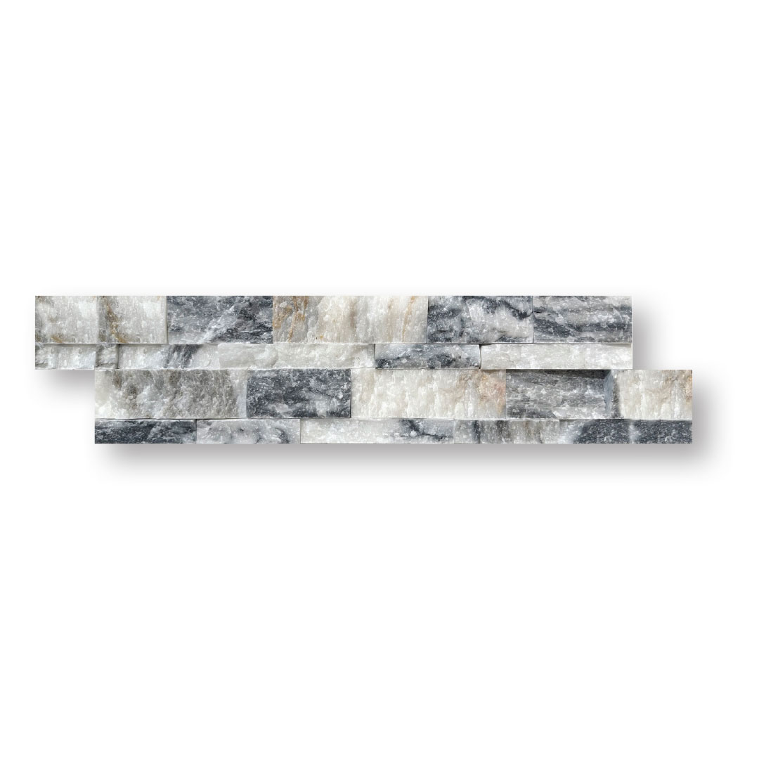 Sky White Ledger Split Face Mosaic