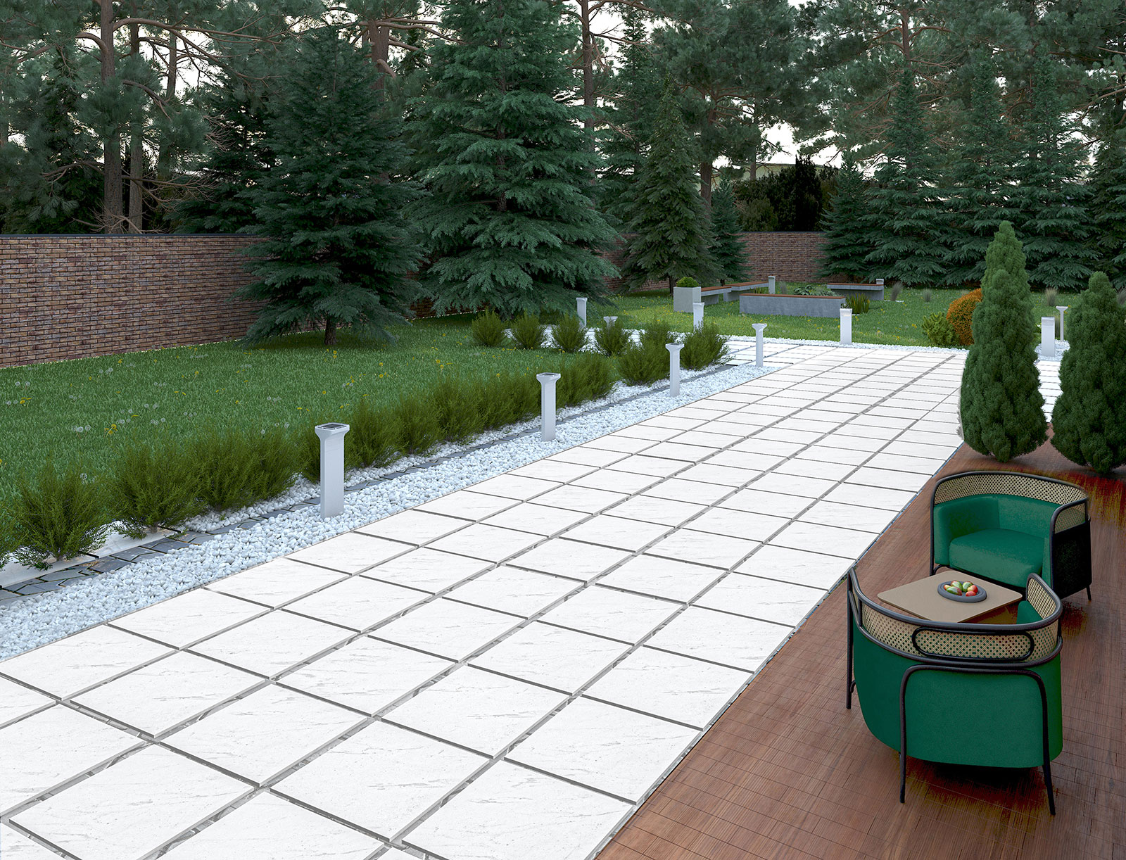 porcelain paver