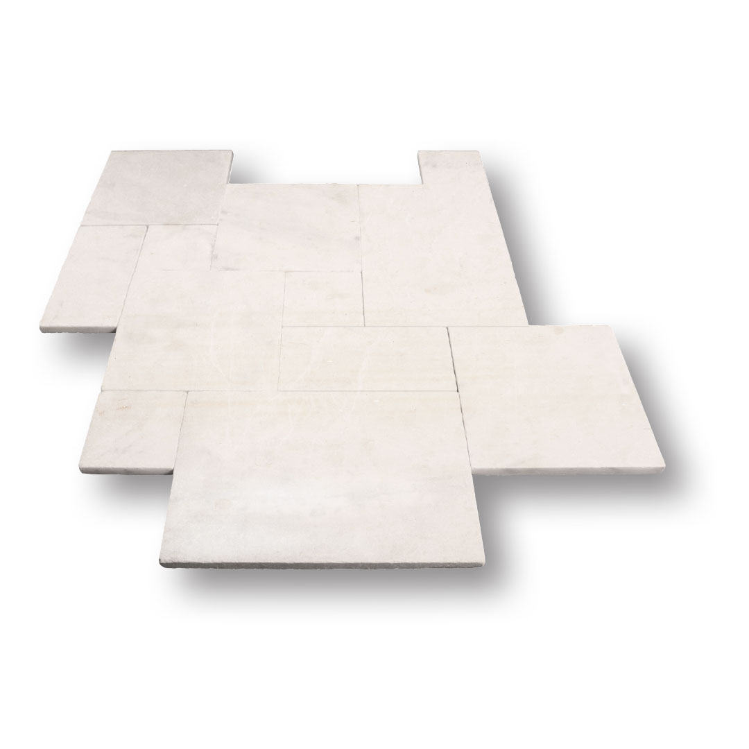 Vanilla Limestone Tumbled Paver